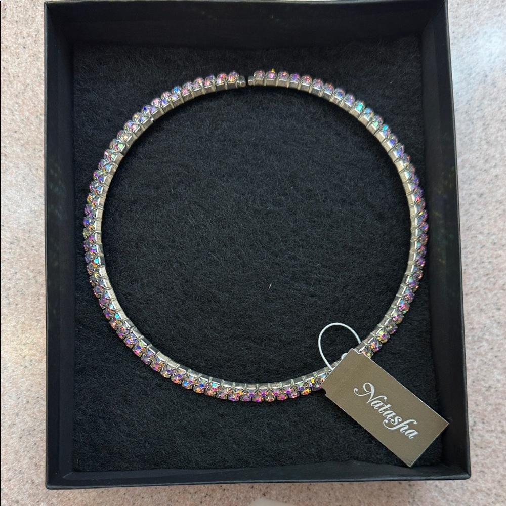 Women’s Ab Crystal choker necklace